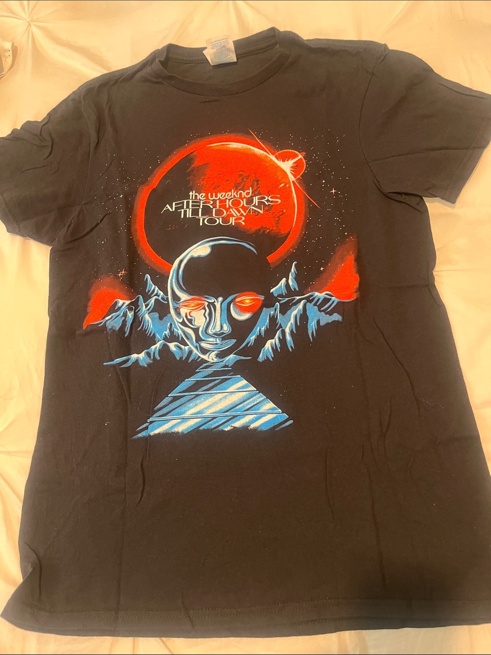 After Hours Black Graphic Tour T-Shirt